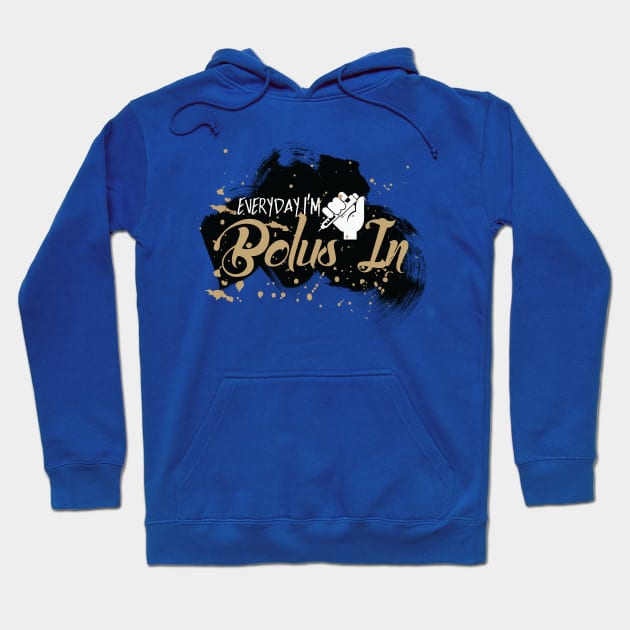 Everyday I'm Bolus In Hoodie by papillon